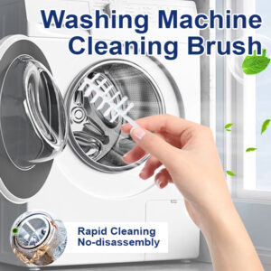 🧼🪥 360° Rotating Washing Machine Cleaner! Reach Every Moldy Corner🌀🚿
