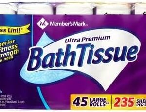 Member's Mark Ultra Premium Bath Tissue, 2 ply (235 sheets, 45 rolls)
