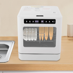 Compact Countertop Dishwasher Portable Fully Automatic No Installation Needed