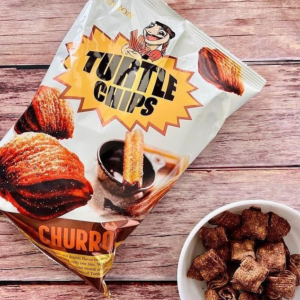 Orion Korean Turtle Chips – Premium Chocolate Churro Flavor Unique four-layer ultra-crispy texture Perfect-sized 5.65 oz per bag | Convenient 6-pack bulk set